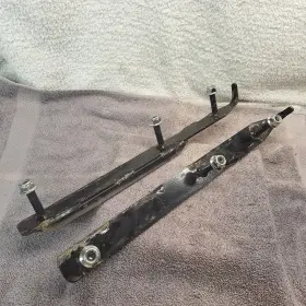 2603-989L ARCTIC CAT Staggard Carbide Ski Wear Bars Xf Zr