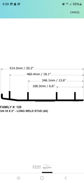 B4-120 ARCTIC CAT Bottom Line Dominator Carbide Arctic-cat #2
