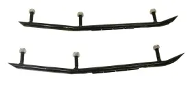 B4-228 BOTTOM LINE Carbides Pro Steer Float Skis Polaris