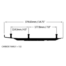 F-06-0-4-132 BOTTOM LINE Dual Carbide Utility Arctic-cat #2