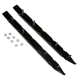 F4-438 BOTTOM LINE Dual Runner Carbides Mxz Ski-doo Freestyle