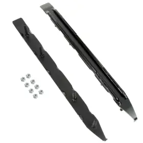 F6-438 BOTTOM LINE Dual Runner Carbides Mxz Ski-doo Freestyle #3