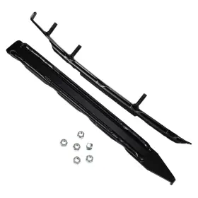 F6-464POL BOTTOM LINE Dual Runner Carbide Blow Skis Polaris #2