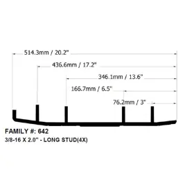 S6-642 BOTTOM LINE Carbides Yamaha Phazer Apex Venture #2