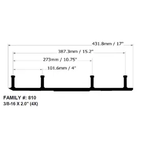 S6-810 BOTTOM LINE Carbides Runners Pro Skis Xcs Mtx Rz Xpt #2