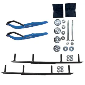 CPRZBMSLW-04 C-A PRO Skis Round Bars Kit Skidoo Ski-doo Razor