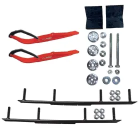 CPRZRMSLW-10 C-A PRO Skis Round Bars Kit Skidoo Ski-doo Razor