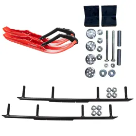 CPTMXRLS-04 C-A PRO Skis Round Bars Kit Tmx Lynx