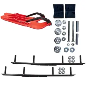 CPXCSRLWMS-08 C-A PRO Xcs Skis Round Bars Kit Arctic-cat