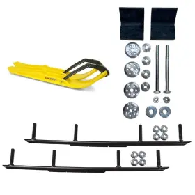 CPXPTYMPLW-04 C-A PRO Skis Round Bars Kit Xpt Polaris