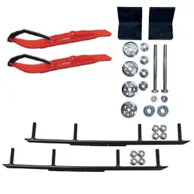 CPXTRMPLW-04 C-A PRO Skis Round Bars Kit Xt Polaris