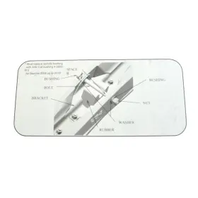 F6MKA-1711290121BUSH EXO-S BOTTOM LINE Skis Mount Dual Kit #2