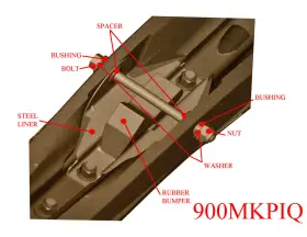 S6-464MKPIQ711290001 EXO-S Bottom Line Skis Mount Carbides Iq #2