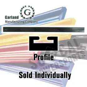 Garland Scga-ps775121-nd 1988 Ski-doo Safari 503r Front Snowmobile Hyfax Slide Black