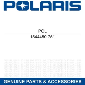 1544450-751 POLARIS Metallic Left Rail 650 Indy