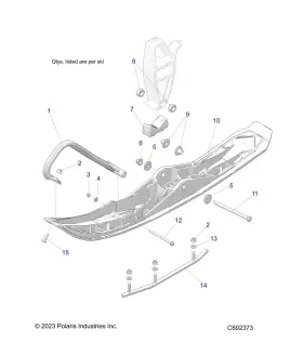1824776-070 POLARIS Ski Svc #2
