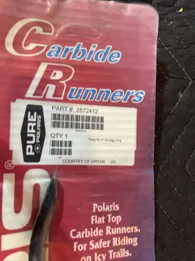 2872412 POLARIS Ski Carbide Set #2