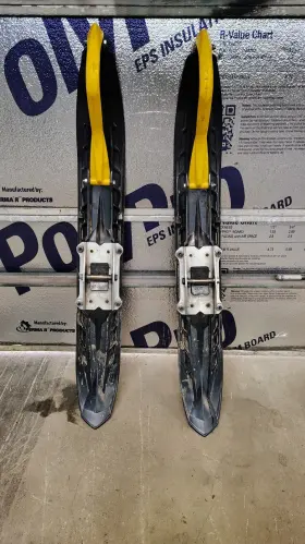 1721 SKI-DOO Precision Sdi Double Dual Carbide Skis Mxz Gsx