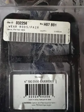 S6464 SKI-DOO Carbides Skidoo