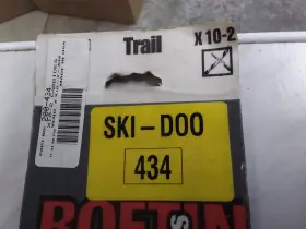 X10-2-434 SKI-DOO Roetin Carbide Runner Skidoo #2
