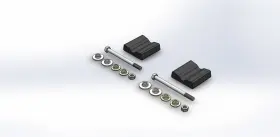 04-B001-3 SLYDOG Sly Dog Ski Mount Kit