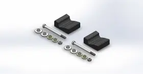 04-B003-3 SLYDOG Sly Dog Ski Mount Kit