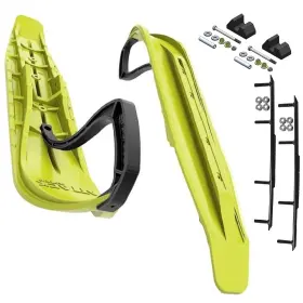 SDATKSLIMTY-10 SLYDOG Lime Squeeze Skis Round Bar Trailing