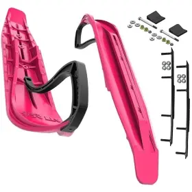 SDATKSPITYTSS-08 SLYDOG Pink Skis Round Bar Pogo Stick Kit