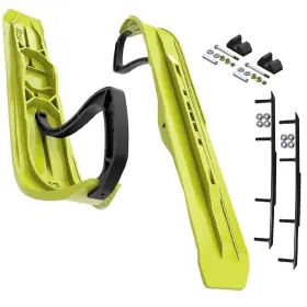 SDCMDSLIMTY-04 SLYDOG Command Lime Squeeze Skis Round Bar Kit