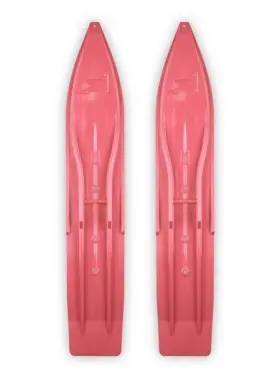 SDPH8SCPITRV-04 SLYDOG Powder Hound Pink Skis Round Bar Kit #2