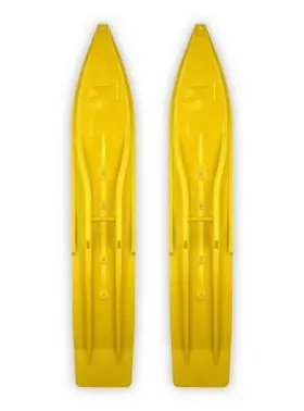 SDPH8SCYTRU-10 SLYDOG Powder Hound Skis Round Bar Kit Polaris #2