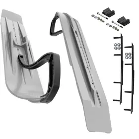 SDPHSCGYTRV-08 SLYDOG Powder Hound Skis Round Bar Kit Skidoo