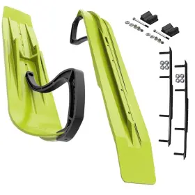 SDPHSCMGTSESF-04 SLYDOG Powder Hound Manta Skis Round Bar Kit