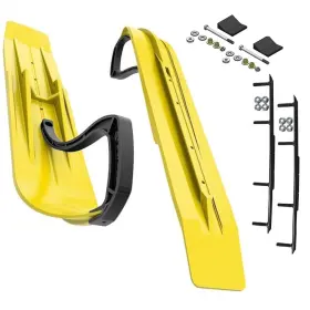SDPHSCSYTYTSS-10 SLYDOG Powder Hound Sunburst Skis Round Bar