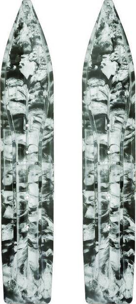 PH8SWRWHTBLK SLYDOG SKIS Powderhound Loop Handles Swirl