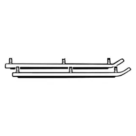 515-206 SNO-STUFF Hardbar Runners Rmk 600 Polaris