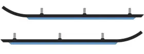 515-208 SNO STUFF Calibar Wear Bars Polaris