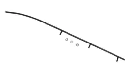 9741-S779323-21 SNO STUFF Wear Bar Polaris Frontier Classic