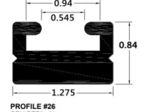 I0IAENV5GJ SPORT PARTS Slide 600 Polaris Indy