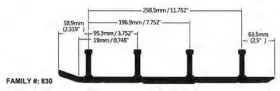 D-06-6-4-830 SPORTS PARTS INC Runners Slasher