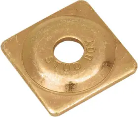 2017-P1 STUD BOY Square Backer Plates Steel