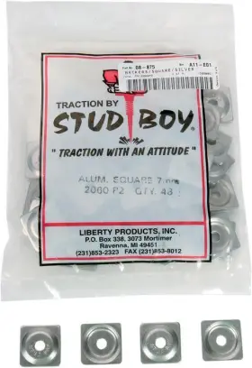 2060-P2 STUD BOY Square Backer Plates