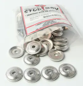 2554-P8 STUD BOY Power Plate Round Backers
