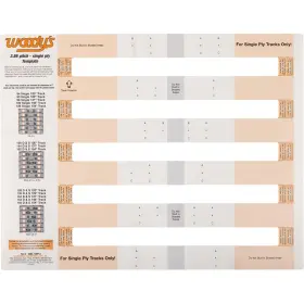 286S-TEMP-3 WOODYS Studding Template Track Pitch