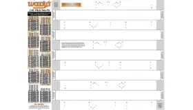 286T-TEMP-2 WOODYS Studding Template Pitch