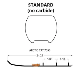 4247-W354335-17 WOODYS Wear Bar Arctic-cat Cougar