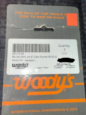 4612-0154 WOODYS Jim Carburetor Runner Single Skidoo