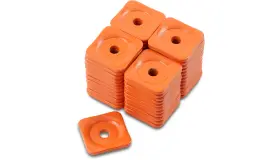 ASG-3805-48 WOODYS Plates Square Pack