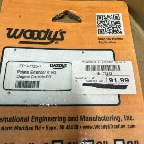 EP13-7125-1 WOODYS Extender Carbide Runners Polaris Trail #2