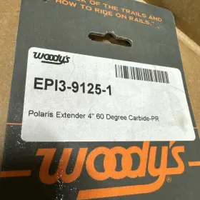 EP13-9125-1 WOODYS Ski Runners Carbides Extender Polaris #2